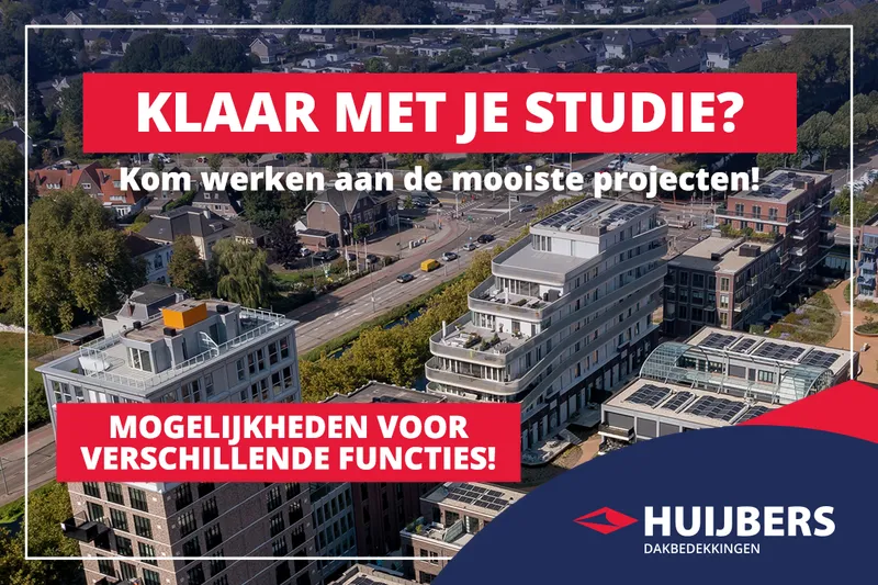 Start je carrière bij Huijbers Dakbedekkingen